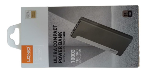 Bateria Power Bank Carga Rapida Diferentes Entradas 10.000ma