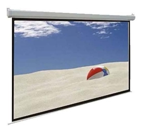 Pantalla Ecran 2m X 2m Retractil Techo Sellado Itelsistem