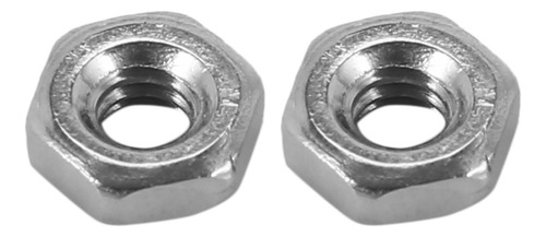 Tuercas Hexagonales M2 Métricas De Acero Inoxidable 304 Din9