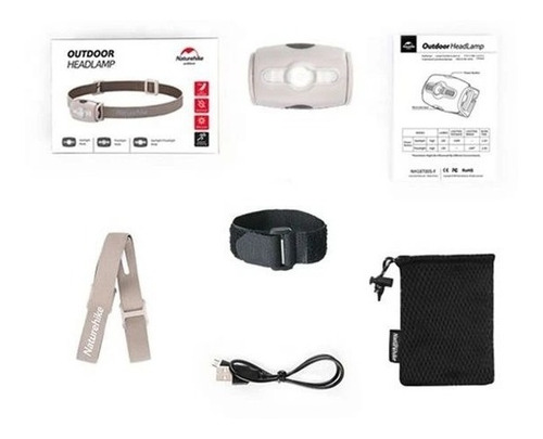 Imagen 6 de 7 de Naturehike - Linterna Frontal - Recargable