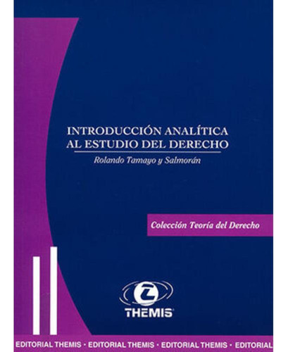 Libro.- Introducción Analítica Al Estudio Del Derecho