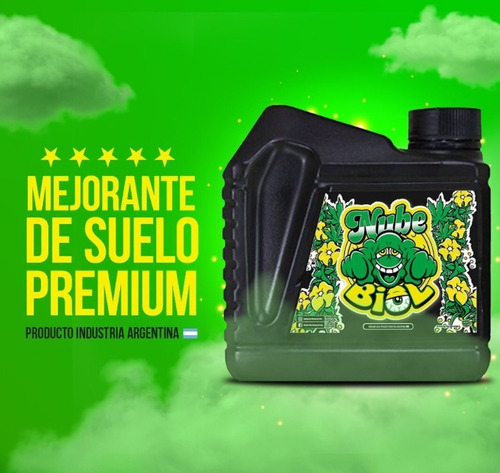Imagen 2 de 4 de Abono Mejorante De Suelo Nube Biol 1 Litro Star Grow Shop