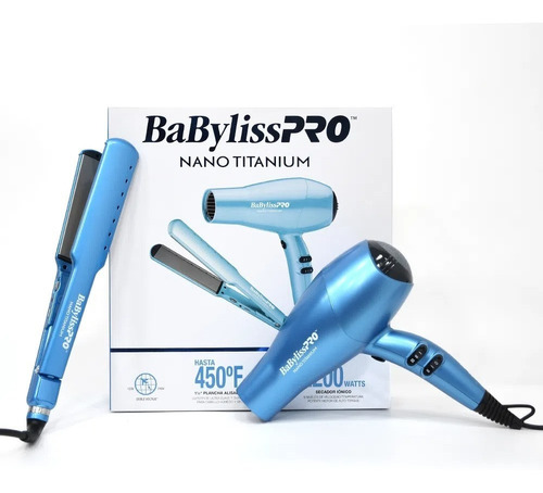 Planchita De Pelo Alisados Humedo 2073 + Secador Babyliss