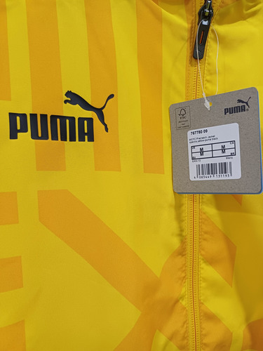 Campera Manchester City Amarilla - Puma