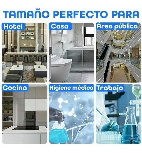 Nano Difusor Portatil Desinfectante Spray Sanitizante 20 Pza