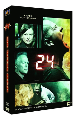 24 Horas Temporada 6 Dvd Original Nueva Sellada (7 Dvd)