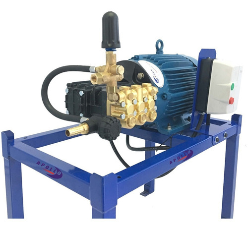 Hidrolavadora Industrial De Alta Presión 7.5 Hp 3200 Psi Con Bomba Italiana De Uso Continuo Udor Y Protección Térmica
