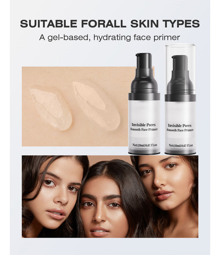 Corrector En Gel De Premaquillaje M Hidratante Invisible Por