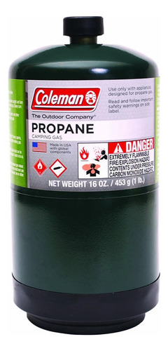 Cilindro/pipeta/tanque/bombona De Gas Propano Coleman X 465g