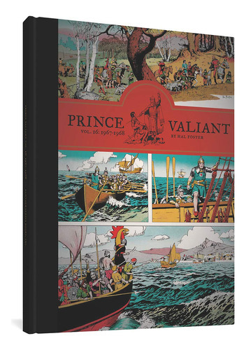 Prince Valiant Vol.16, De Hal Foster. Editorial Fantagraphics Books, Tapa Dura En Inglés, 2018