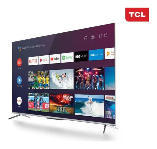 Imagem 3 de 3 de Smart Tv Tcl 65 P715 4k Uhd Android Com Comando De Voz