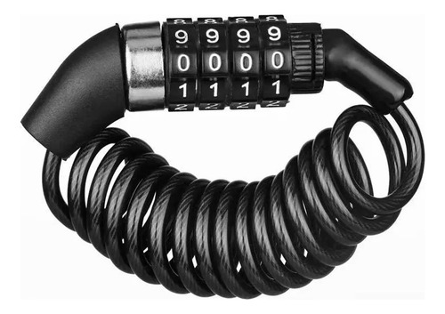 Candado Para Casco De Motocicleta Con Combinacion De Acero