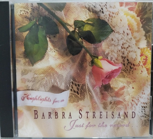 Barbra Streisand  Highlights From Just For The Record Cd
