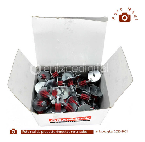 Imagen 4 de 8 de Clavo Rondana Pdr-32 Gram-bel 1-1/4 Acero Fijacion