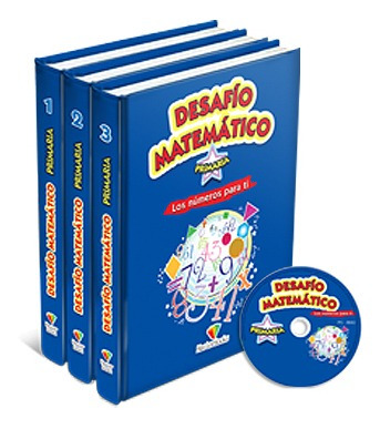 Enciclopedia Desafio Matemático 3 Tomos Con Cd Multimedia