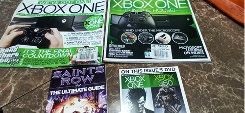 Revista Especial De Xbox 360 Con 1 Disco Y Guía.