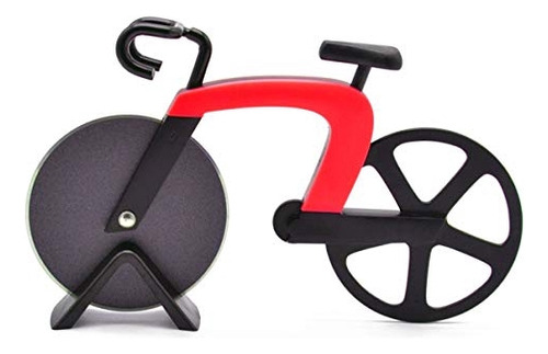 Cortador De Pizza De Acero Inoxidable Con Forma De Bicicleta