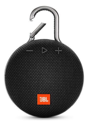 Parlante Jbl Clip 3 Portátil Con Bluetooth Waterproof Black