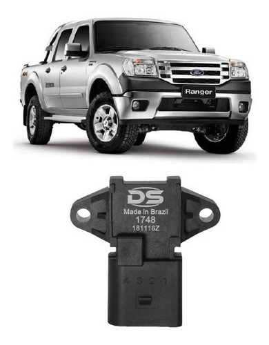 Sensor Map Ford Ranger / Troller T4 3.0 Diesel 2005 Até 2012