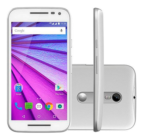 Motorola Moto G3 3ª Ger Xt1543 4g Dual  16gb Vitrine+ Brinde