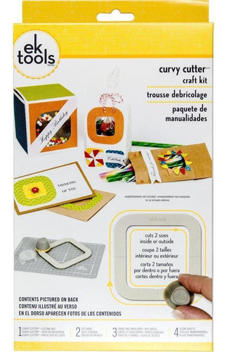 Set Cortador Marcos Cuadrado Cajitas Sobres Bolsas Papel