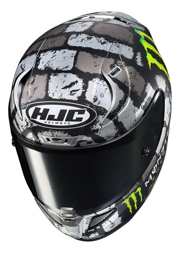 Capacete Hjc Rpha 11 Crutchlow Silverstone 59 Cor Cinza