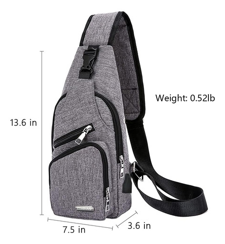 Phabuls Bolso Bandolera Pequeño Para Mujer, Mochila De Lona,