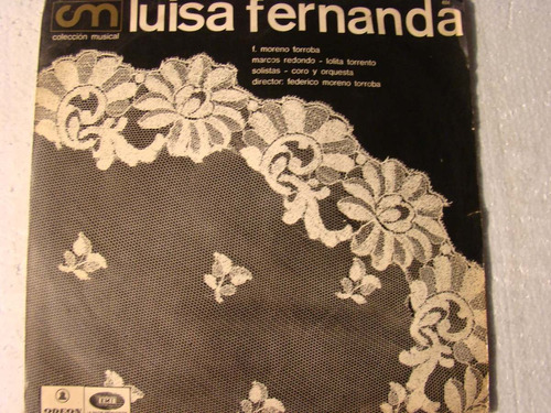 Luisa Fernanda Coleccion Musical  Vinilo Argentina