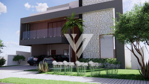Imagem 1 de 11 de Sobrado À Venda, 352 M² Por R$ 2.100.000,00 - Alphaville Nova Esplanada I - Votorantim/sp - So1522