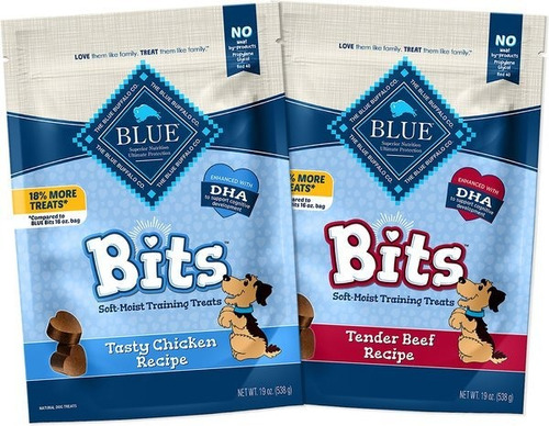 Blue Buffalo  Blue Bits Tender Beef & Tasty Chicken Recipe T