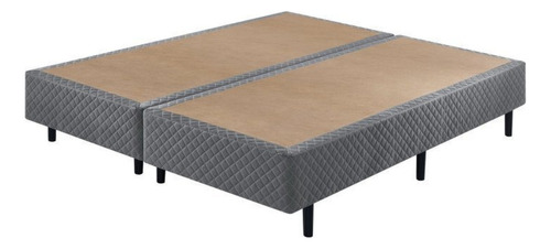 Base Box Somiê King Eco Bordado 40x193x203cm Ecoflex Bdwt