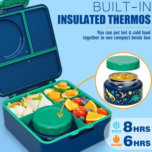Caja Bento Fimibuke Para Niños, A Prueba De Fugas Y Bpa