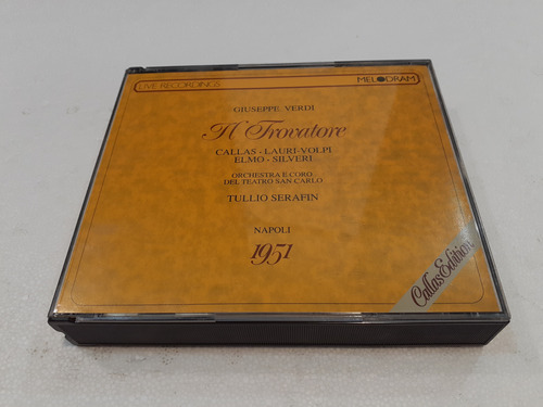 Il Trovatore, Verdi, Callas, Lauri-volpi - 2cd Italia Mint