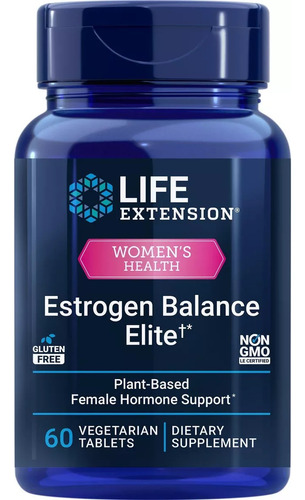 Life Extension Estrógeno Para Mujeres 60 Comprimidos Sabor Sin Sabor