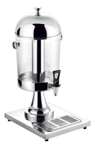 Kit 2 Suqueiras Dispenser Refresqueira Aço Inox 8 Litros