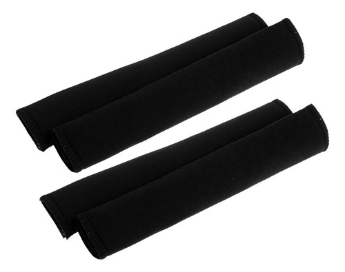 4uds Neopreno Manguito Para Inferior De , Color Negro