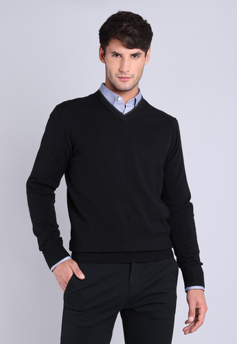 Sweater Cuello V Guy Laroche Glsw981ne