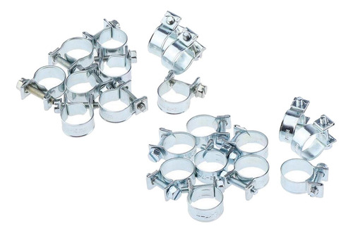 20 Piezas Mini Abrazaderas De Manguera De Combustible Kit