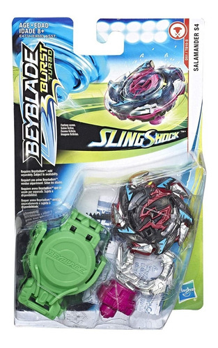 Beyblade Slingshock Tm Burst Turbo-salamander S4 Hasbro Orig