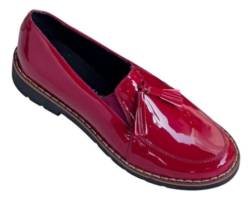 Mocasín Oxford Calzado Elegante Dama 35/40