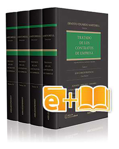 Tratado De Los Contratos De Empresa. 4 Tomos - Martorell, Er