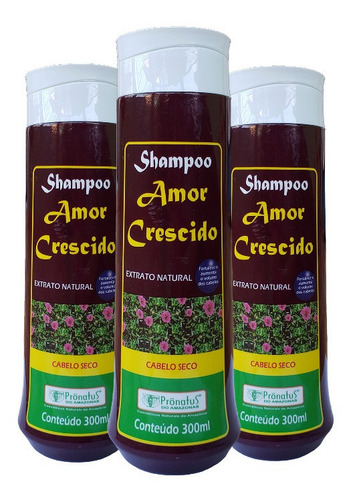 Shampoo Amor Crescido 300ml - Amazonas Aldeias
