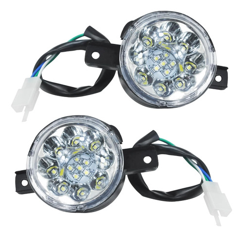 Holato 12v Led Faro Delantero Lámpara De Cabeza Para 50cc 70