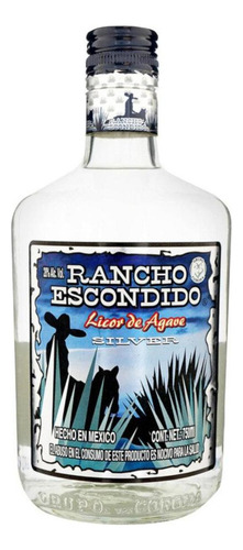 Licor De Agave Rancho Escondido Silver 750 Ml