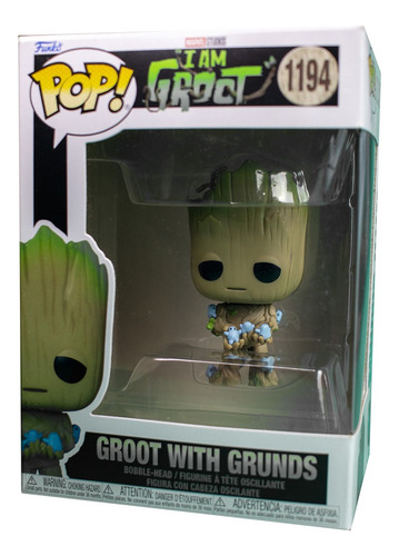 Funko Pop! Disney Marvel I Am Groot With Grunds 1194 Coleção