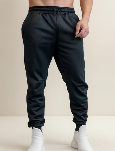 Pantalon Jogging Elastizado Deportivo Slim Gym Hombre