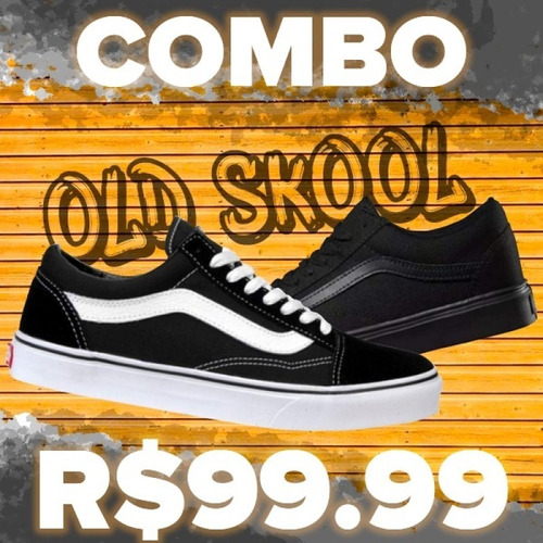 tenis vans old skool falso