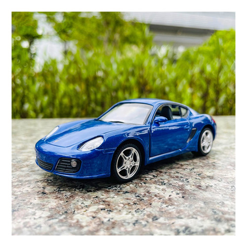 Moneyn Modelo Coche Para Porsche Cayman S 1 32 Aleacion Niño