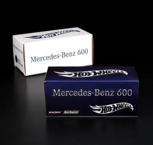 Hot Wheels Red Line Club Rlc Mercedes Benz 600 Azul-escuro