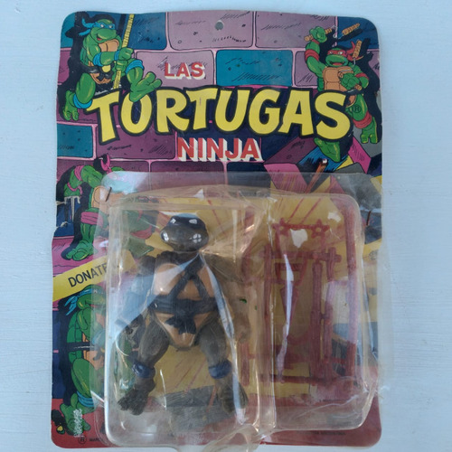 Muñeco Donatello Tortugas Ninja, Play & Play Antiguo Retro 